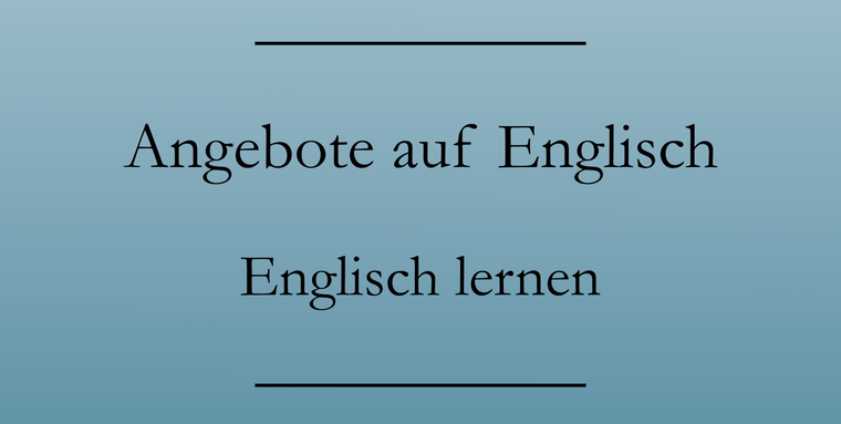 Angebote auf Englisch. Angebotsanfrage und -erstellung.