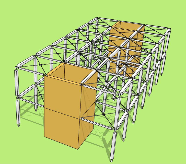 Faisons plus ample connaissance avec le contreventement Cours de Structure Fac Archi ULB Faisons plus ample connaissance avec le contreventement Cours de Structure Fac Archi ULB