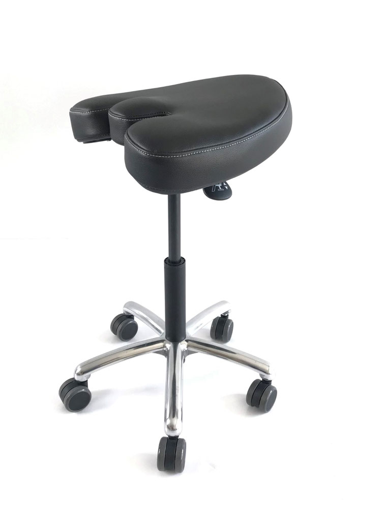 Tabouret dentaire noir Ergomoving 