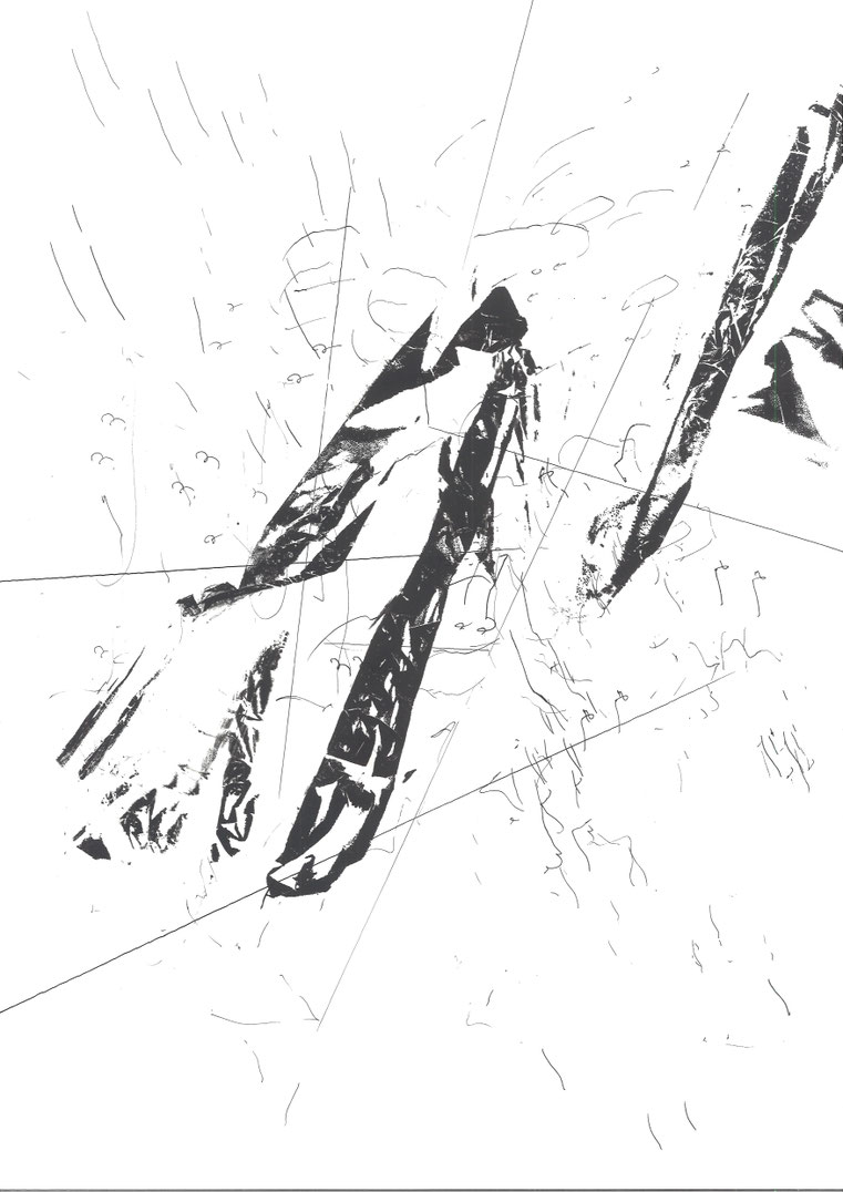 2711182252, imprint drawings series, 2018, inks on paper, 29,7x42 cm