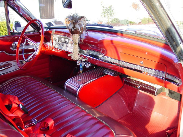 This pic was taken in 2008. Since then I have added a 1960 Comet gauge cluster and a Grant steering wheel. The interior is getting a makeover in the spring of 2016