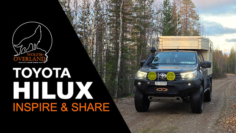 Toyota Hilux official Overland Community worldwide inspire & share wolf78-overland adventure travel arctic Trucks norge at33 tjm arb bfgoodrich ta ko3 Globecamper