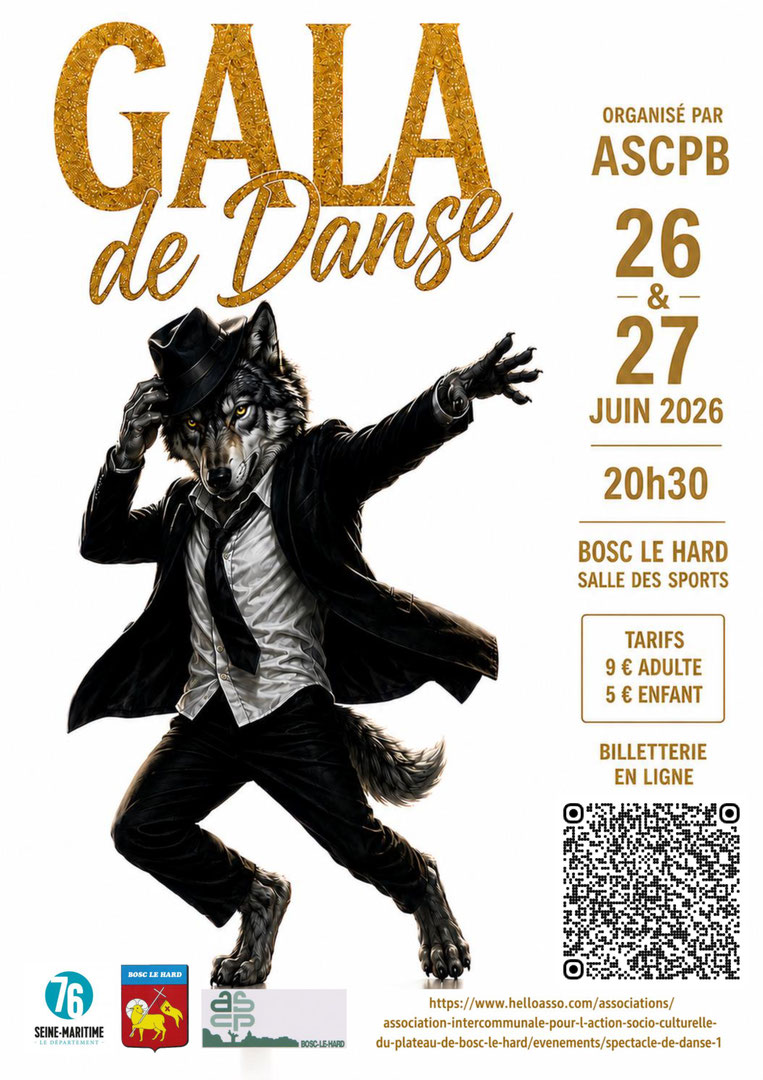 affiche gala de danse