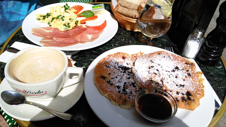 Frühstück, Pancakes Café Soda München