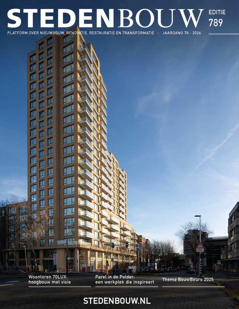 Exterieur, drone-opname van de bouw van het grootschalige nieuwbouwproject SPOT in Amsterdam. Ontworpen door verschillende Architecten waaronder Moederscheim Moonen, Klunder, Door, Kaan, ZZDP en Mei. Gebouwd door Pleijsierbouw en ontwikkeld door COD