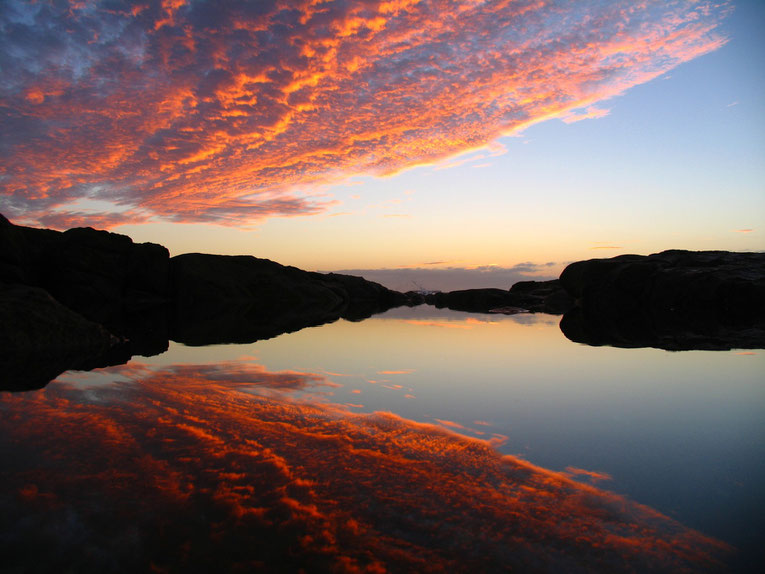 Sunrise at Boat Harbour, Australia. Copyright by Graham Howard (c) 2014
