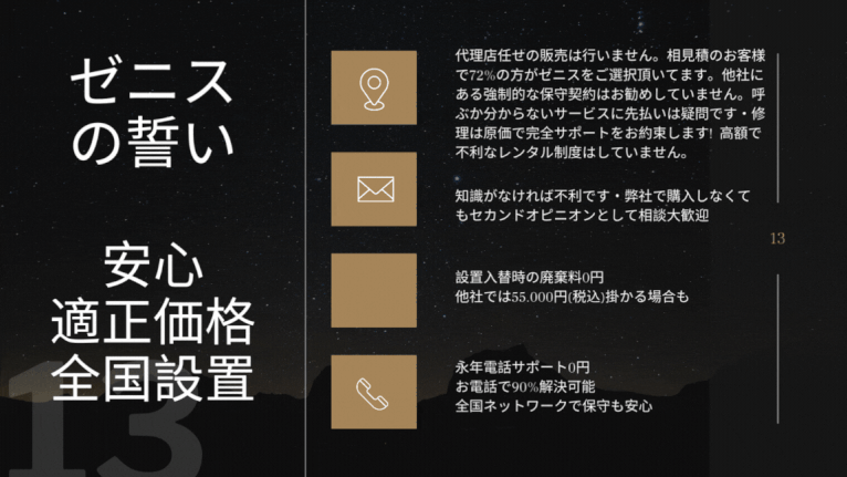 ゼニスの誓い
