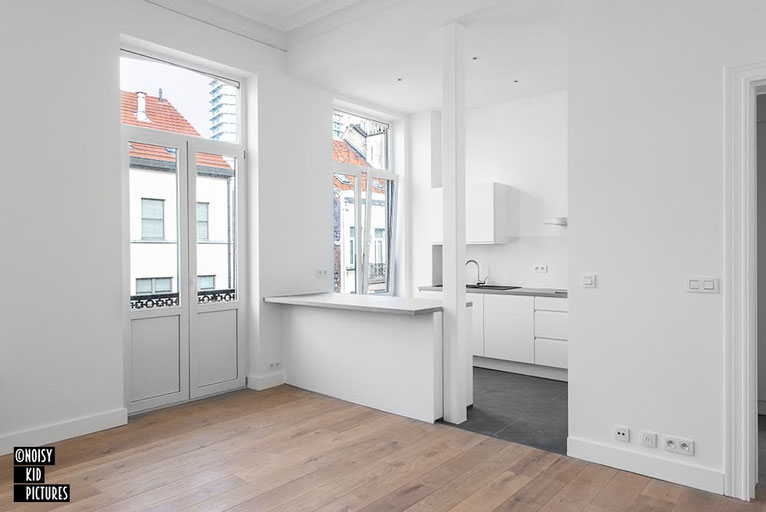 Vende ses biens sur Immoweb, que l´immobilier soit une maison ou un appartement à Bruxelles avec un photographe de Belgique
