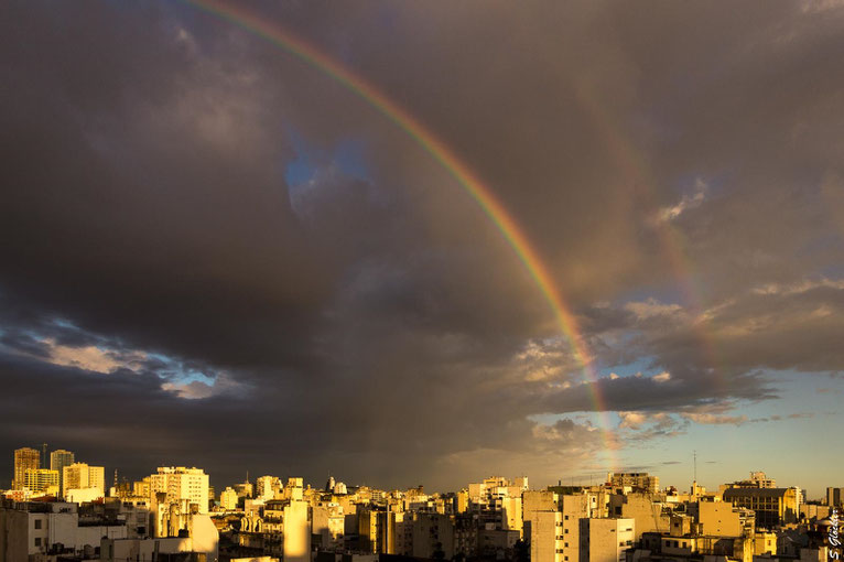 Corona in Argentinien: Regen, Sonne, Regenbogen - kleine Dinge werden zu wunderbaren Geschenken