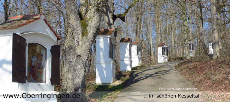 ..die Stationen auf dem Weg zur Michels-Kirche