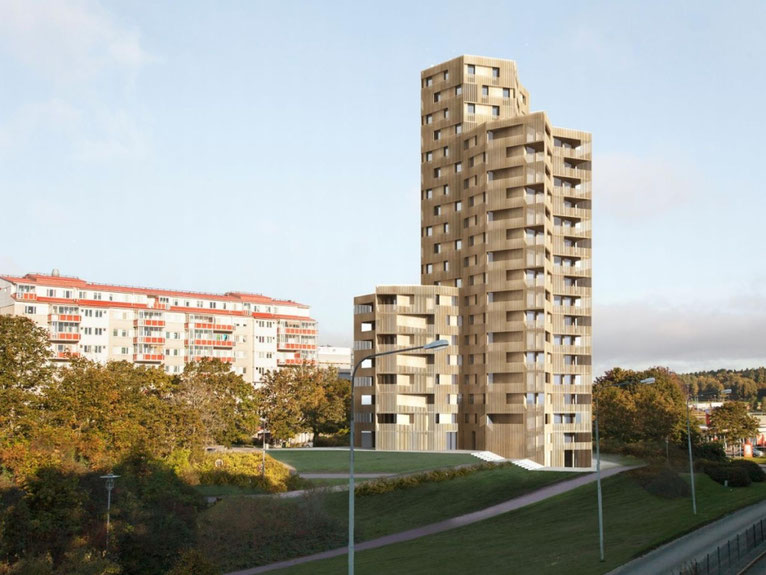 Architekten bauen Holzhochhäuser! Alter Baustoff - neu entdeckt
