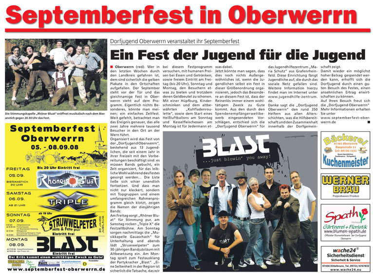 24.08.2008 Schweinfurter Anzeiger