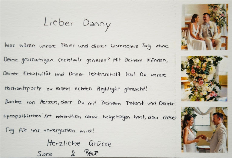 Karte Sara und Ralf, Hochzeit Kundelfingerhof