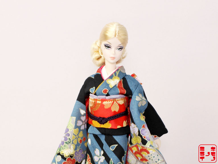 バービー 着物,Barbie kimono,ドール 服