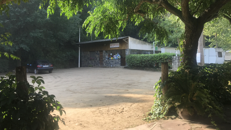 Die Anmeldung Camping El Vedado.