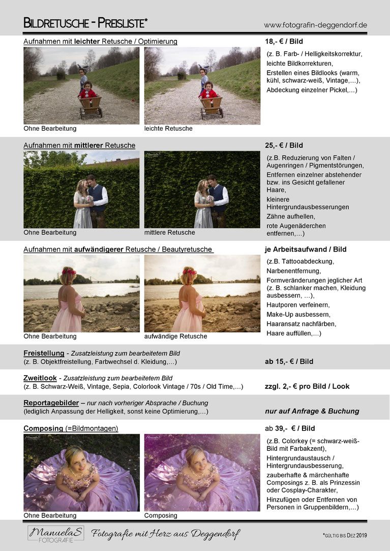 Fotografin Deggendorf ManuelaSfotografie Retusche Bildbearbeitung