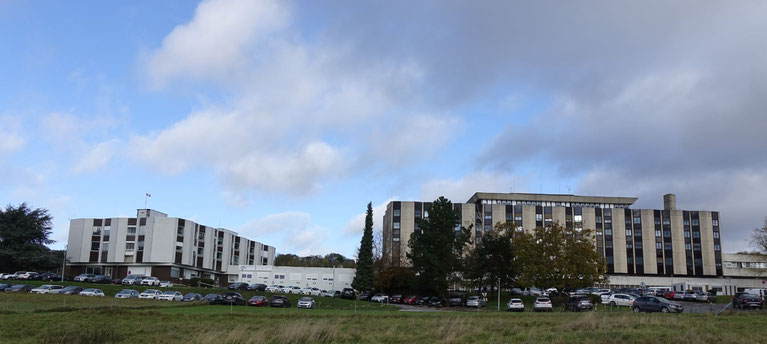 L'hôpital Jeanne de Navarre de Château-Thierry. Photo : Axomois Production