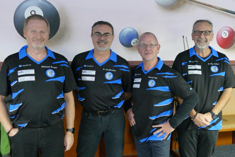 Michael Berger, Freddy Fredlmeier, Bernd Hill, Erwin Huber, Christian Hooper