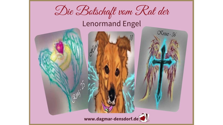 Orakel Auflösung "Botschaft Lenormand Engel Rat"