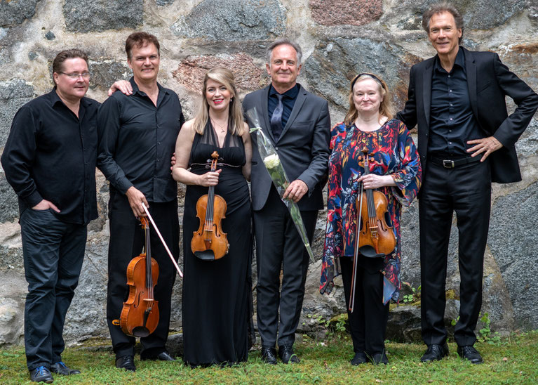 Jan-Erik Gustafsson, Roland Glassl, Anna-Liisa Bezrodny, Alfredo Perl, Sonja Korkeala, Norbert Kaiser (Foto P.Bagge)