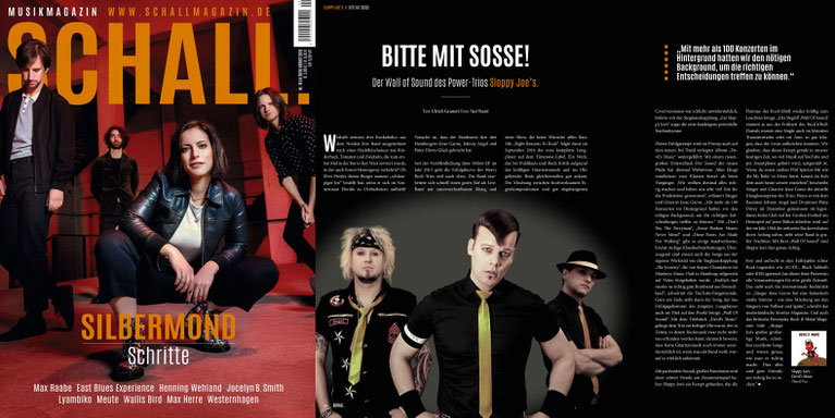 Sloppy Joe's Interview - Schall Musikmagazin 2019