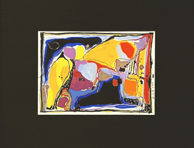 Heinz P. Läuchli, Ausstellung, Abstraktion im Miniaturformat