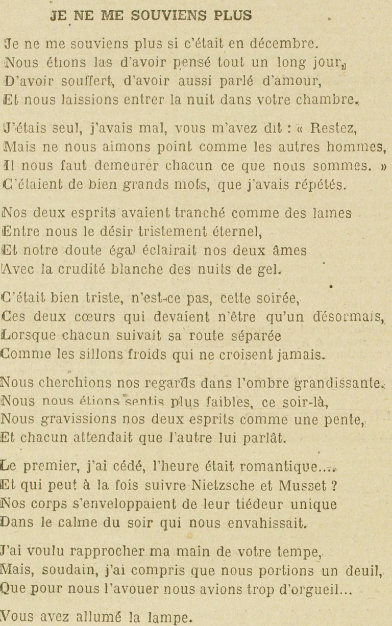 Paul Vaillant-Couturier et Nietzsche