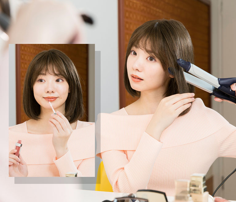 普段使いウィッグメディファシャインボブのスタイルイメージ