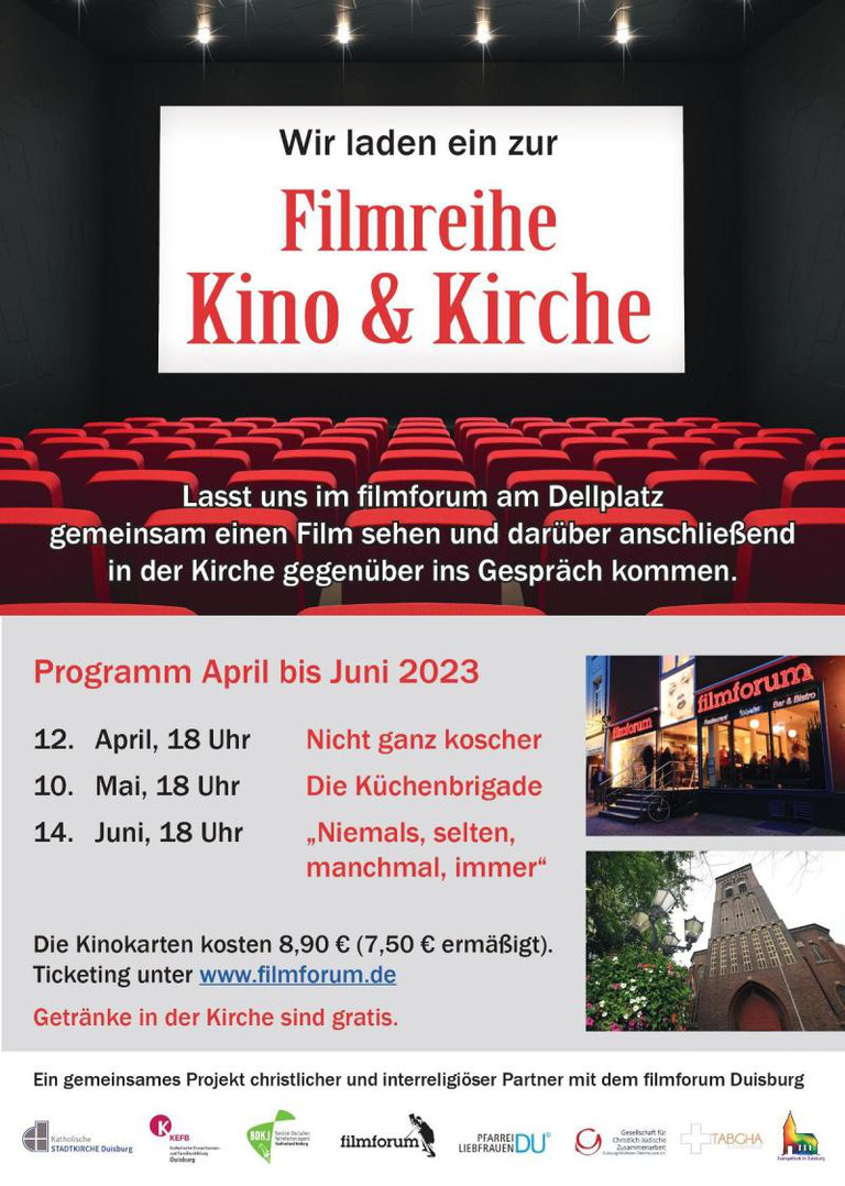 Kino & Kirche, Programm 04-06/23