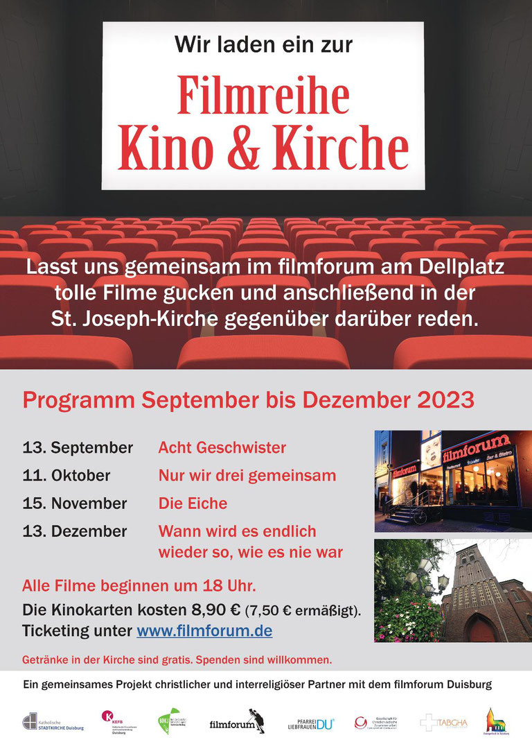 Kino & Kirche, Programm 09-12/23