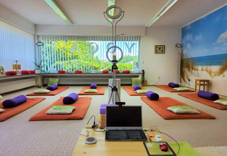 Yogaschule Bergkamen, Yoga-Raum, Yoga Werne