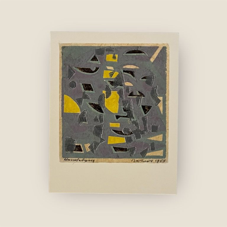 Heinz Peter Läuchli, Ausstellung, Abstraktion im Miniaturformat