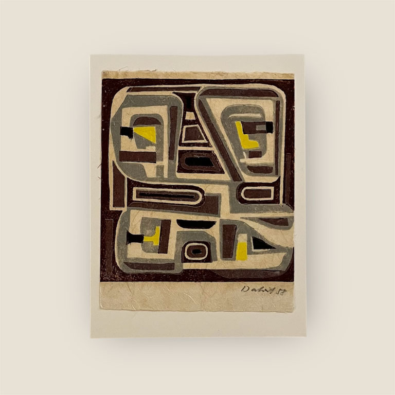 Heinz Peter Läuchli, Ausstellung, Abstraktion im Miniaturformat