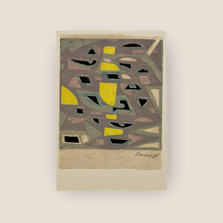 Heinz Peter Läuchli, Ausstellung, Abstraktion im Miniaturformat