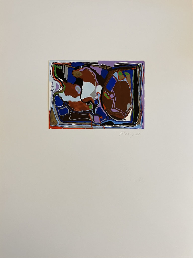 Heinz Peter Läuchli, Ausstellung, Abstraktion im Miniaturformat
