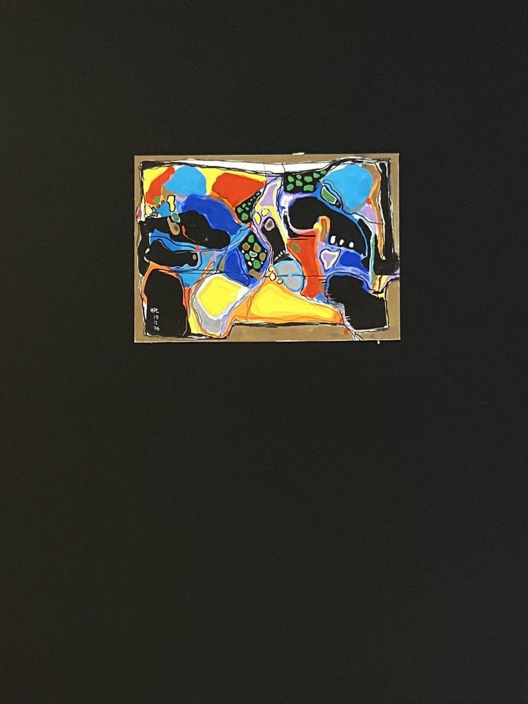 Heinz Peter Läuchli, Ausstellung, Abstraktion im Miniaturformat
