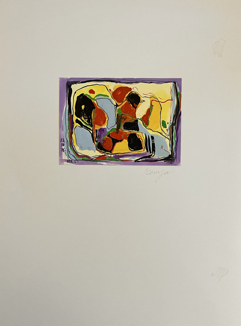Heinz Peter Läuchli, Ausstellung, Abstraktion im Miniaturformat