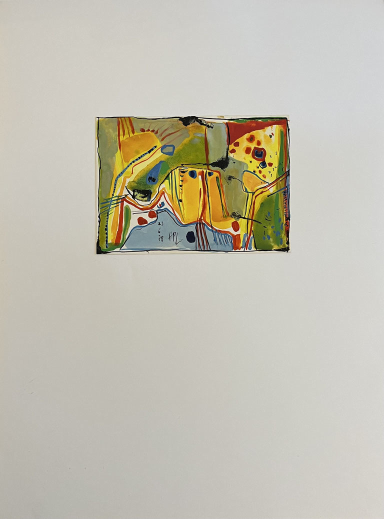 Heinz Peter Läuchli, Ausstellung, Abstraktion im Miniaturformat