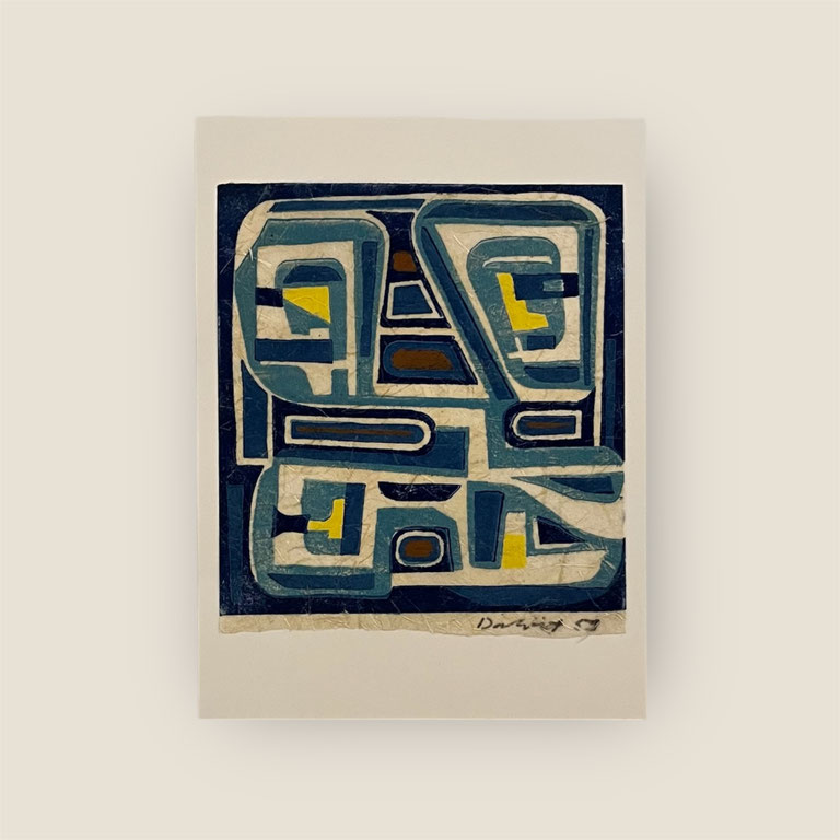 Heinz Peter Läuchli, Ausstellung, Abstraktion im Miniaturformat