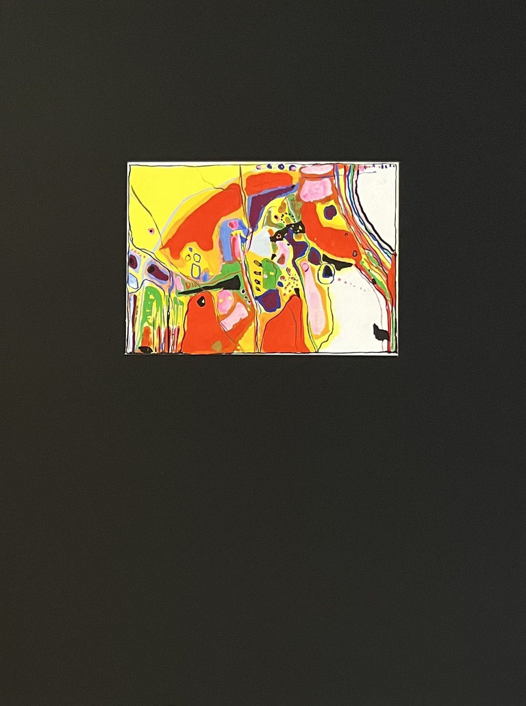 Heinz Peter Läuchli, Ausstellung, Abstraktion im Miniaturformat