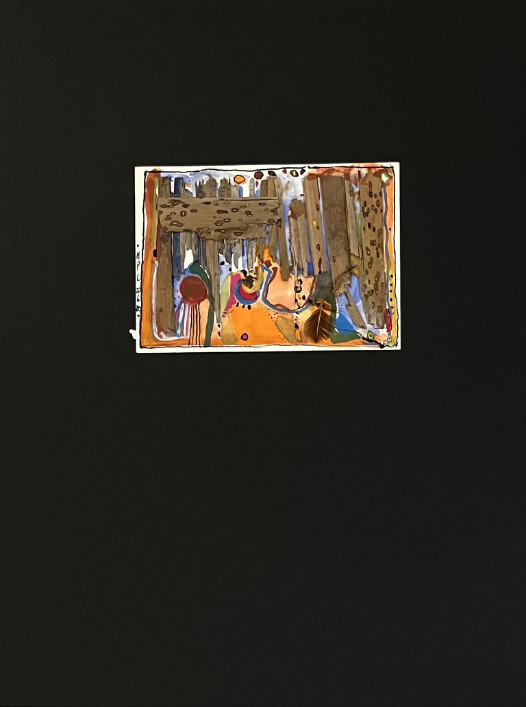 Heinz Peter Läuchli, Ausstellung, Abstraktion im Miniaturformat