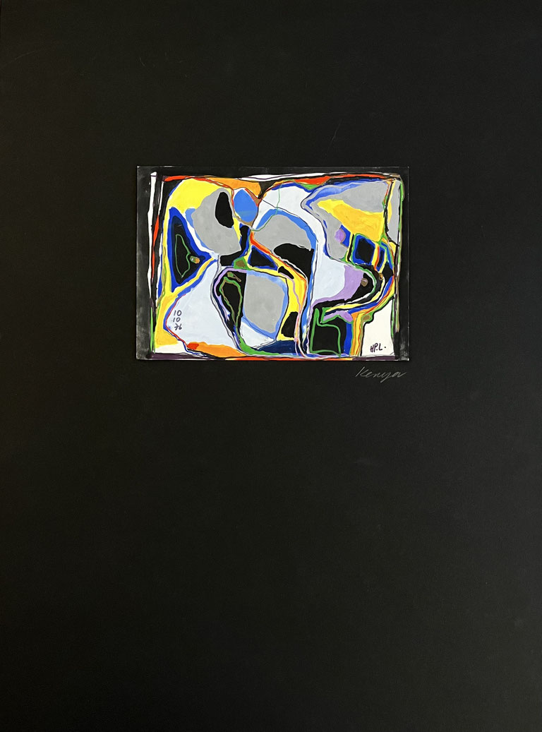 Heinz Peter Läuchli, Ausstellung, Abstraktion im Miniaturformat
