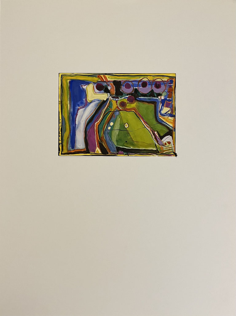 Heinz Peter Läuchli, Ausstellung, Abstraktion im Miniaturformat