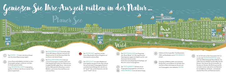 Ganzjahresstellplatze Am Plauer See In Alt Schwerin Reisemobilhafen Jahresstellplatze