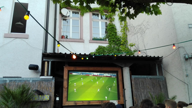 Public Viewing zur EM 2016