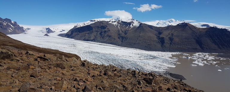 Island - Vatnajökull Gletscherzunge
