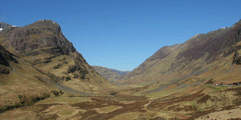 Highlands in Schottland, Glen Coe