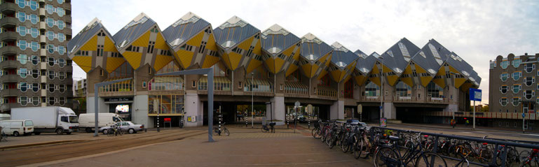 photo maisons cubes rotterdam - blog marie fananas écrivain