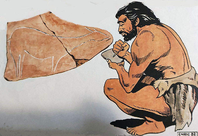  La cueva del Parpalló (en valenciano, cova del Parpalló) es uno de los yacimientos prehistóricos del Paleolítico superior más importantes de Europa.