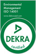 DEKRA Certificate ISO 14001